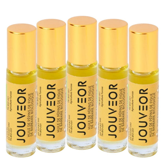 5 X Huile de Pépins de Figue de Barbarie bio Roll-On 10 ml